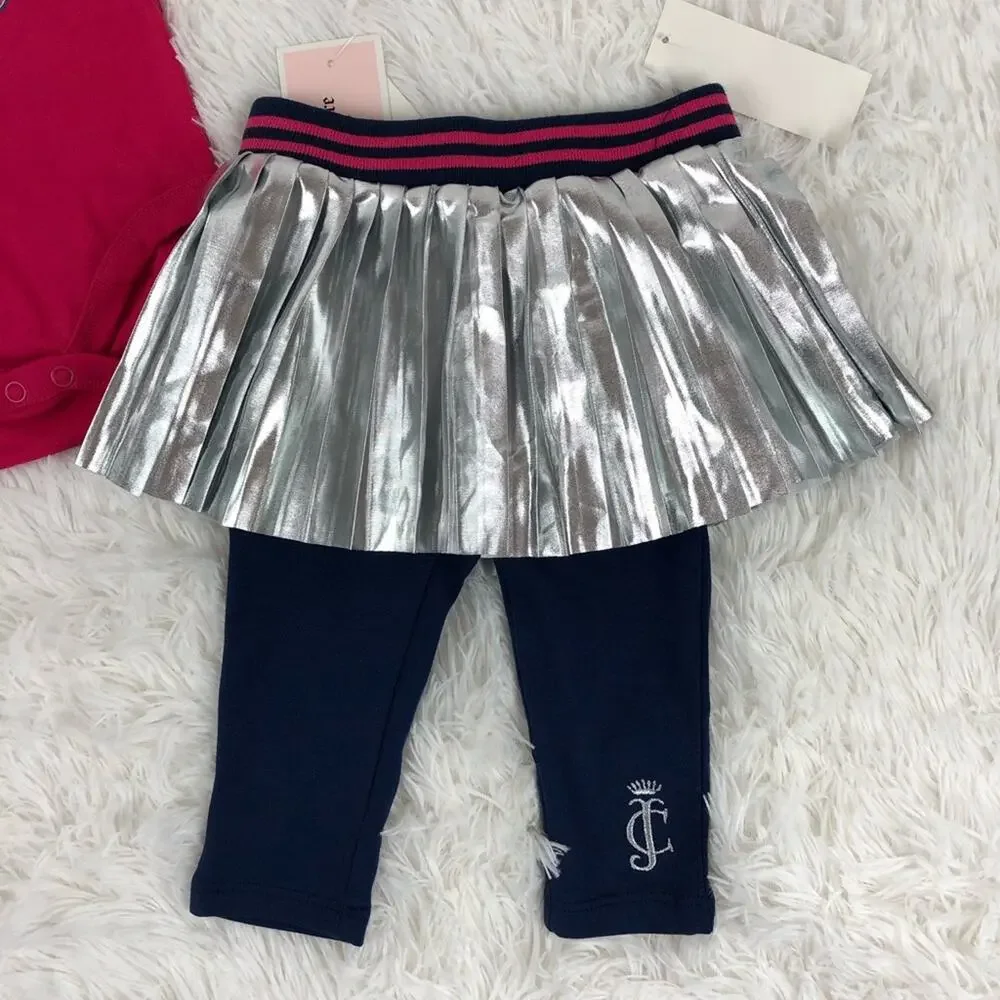 Juicy Couture Graphic Bodysuit & Skegging  NEW